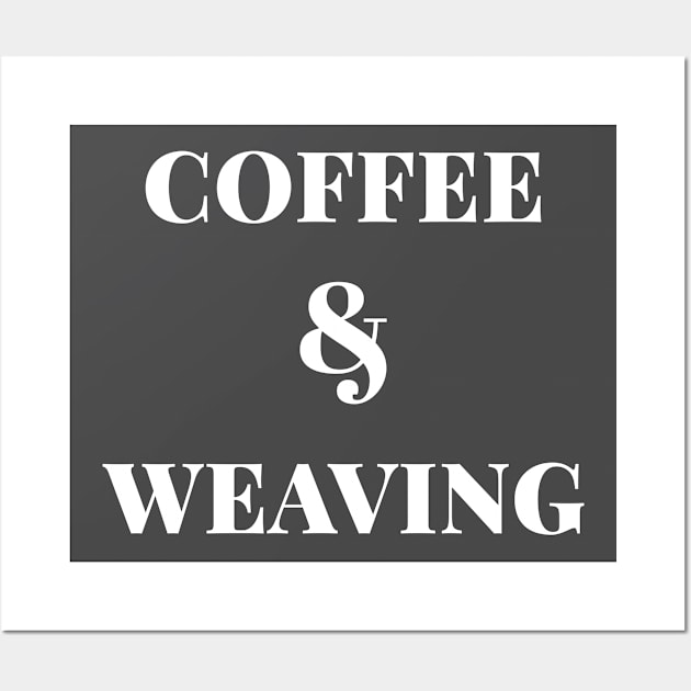 Coffee and Weaving Wall Art by ApricotBirch